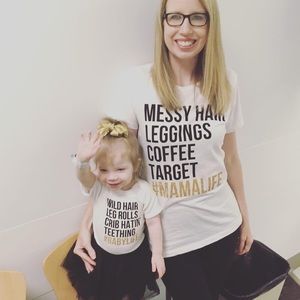 Onesie #babylife 6-12 months Mommy & Me